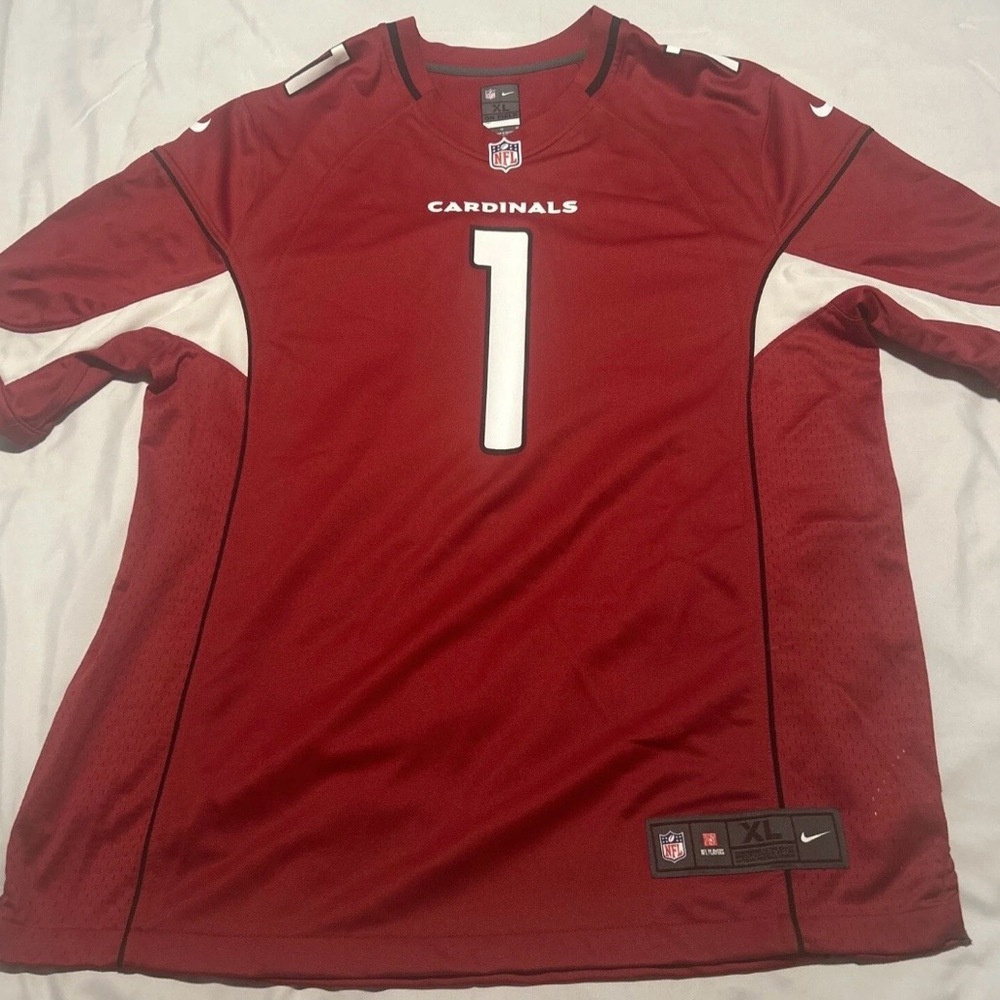 🔥Red NFL Kyler Murray Arizona Cardinals Jersey  Size XL🔥🏈